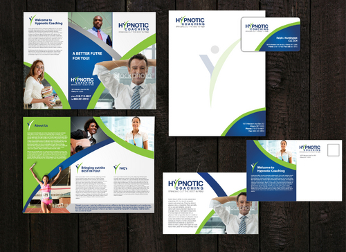 Brochure, Postcard, Business Card, Letterhead, Envelope Marketing collateral Winning Design by akreationz