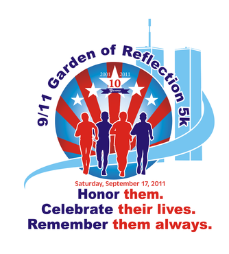 9/11 Garden of Reflection 5k Saturday, September 17, 2011 Other Winning Design by chaksarts