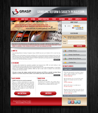 Gambling Reform & Society Perception (GRASP) Website - Information