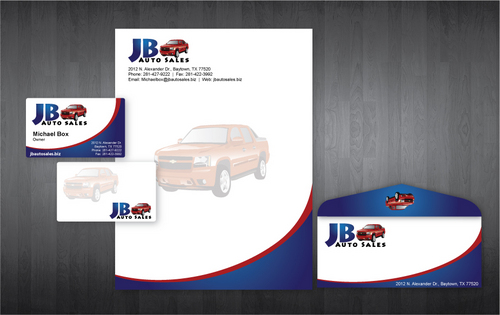 Business cards and letterhead - Automotive
