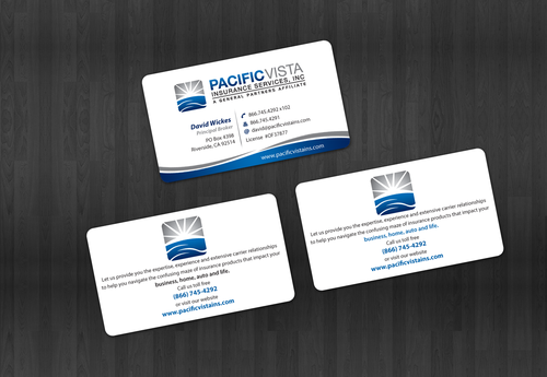 Business Card, Letterhead, Fax Cover and Envelopes - Financial Services