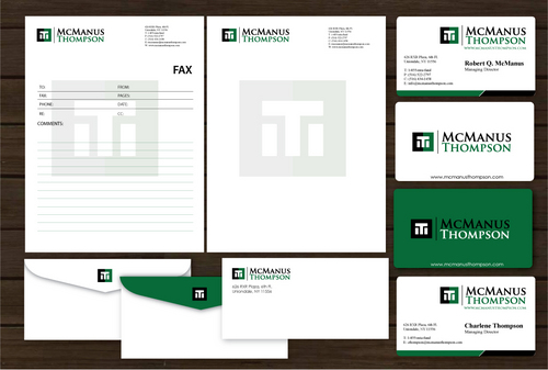 Business Cards and Stationery incorporating Logo design -