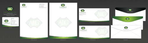 AUTOMOTIVE LEATHER GROUP BUSINESS CARD -