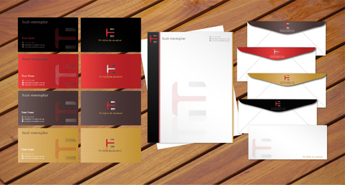 HE business cards -
