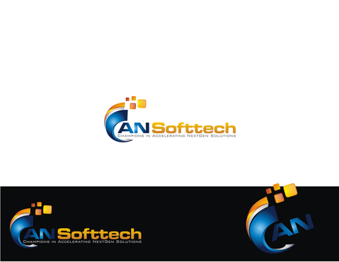 CANSofttech business logo(IT company) - Information Technology