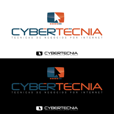 CYBERTECNIA logo with monogram/symbol - Internet Services
