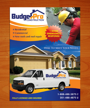 BudgetPro yellow page advertising ad - Construction
