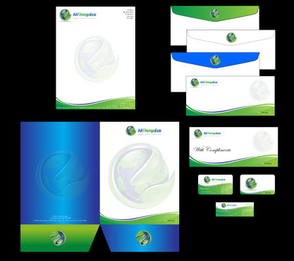 AllThingsEco - Stationery, logo provided -