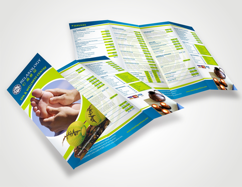 SPA AND WELLNESS CENTRE Marketing collateral Winning Design by EleVen711