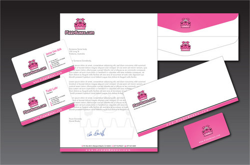 Stationary & Business Cards for moving box rental company. - Storage