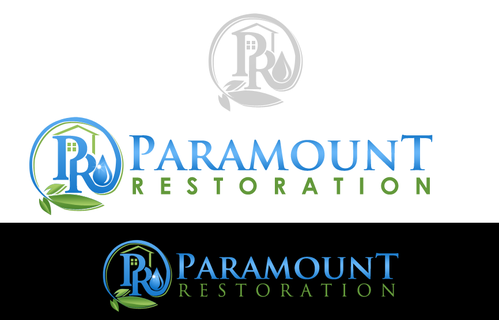 Business logo, Paramount Restoration - Environment