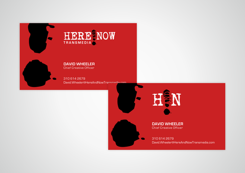 Here And Now Transmedia Business Card -