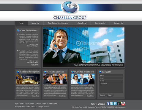 The Best Website Ever Designed - The Chasella Group LLC -
