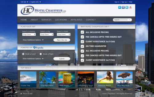 HotelChauffeu Web Temp - Transportation