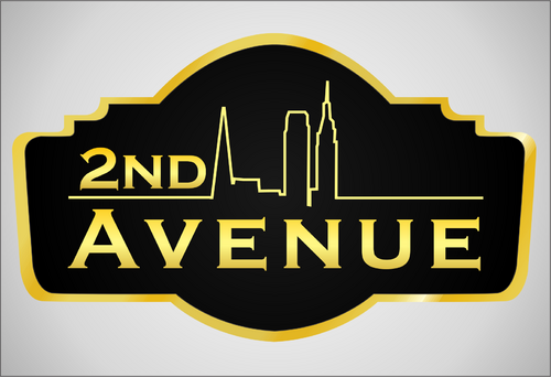 buisiness logo. 2nd Ave or 2nd Avenue. - Retailers