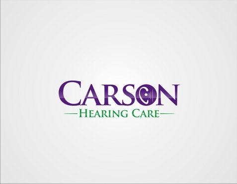 This is a business logo for a hearing care/audiology practice - Health