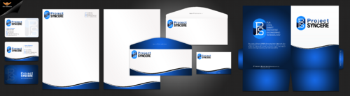 Folder, biz cards, stationary, mailing labels, and labels containing my logo - Education
