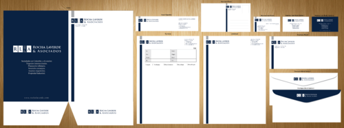 RL&A - Business Card and Stationery for a Law Firm - Law