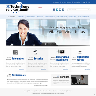 Home Automation Website - Electronics