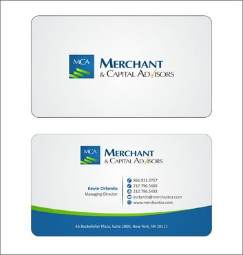 Business cards for financial services firm - Financial Services