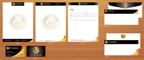 Stationery design for Afroeastern Commodities Nig Ltd - Real Estate