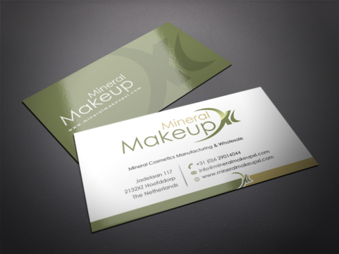 Business card design for a cosmetics wholesale - Personal Care