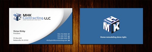 MHK biz cards - Construction