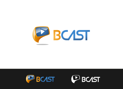 Logo for new broadcast video service called BCAST - Entertainment