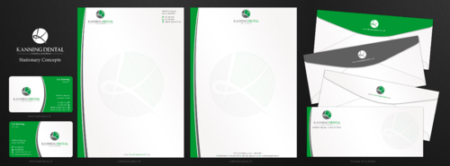Business Cards and Stationary for Dental Office - Health