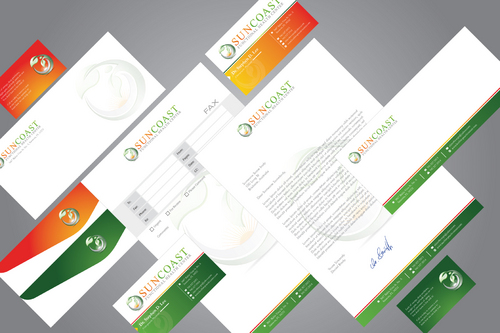 Stationary and business cards for Functional Health Center - Health