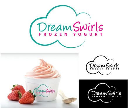 Logo for a Frozen Yogurt Store - Food