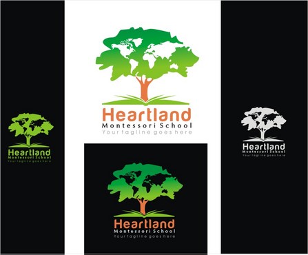 Logo for a Montessori School - Education