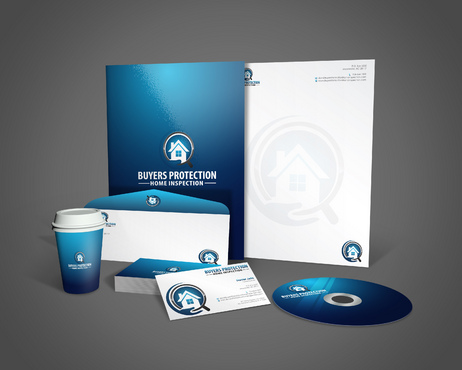 Business card and stationary design for home inspector - Real Estate