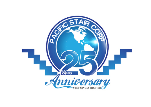 25 year logo for Stair Company - Construction