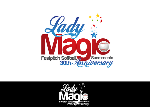 Lady Magic 30th Anniversary Logo - Sports