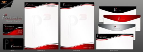 P3 Machine, LLC Business Cards and Stationery Winning Design by einsanimation