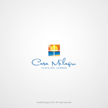 Logo for Mexico beach villa. - Travel