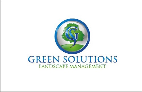 Modern upscale logo for a full service green focused landscape management company - Home and Garden
