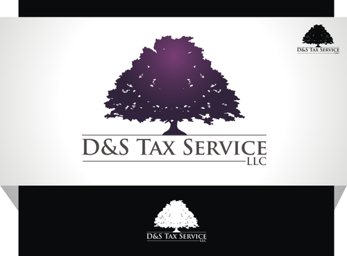 Logo for a tax preparation service - Financial Services