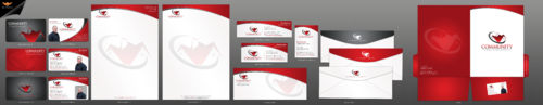 Company Stationary, Business Card, Enevelopes, Letterhead - Real Estate