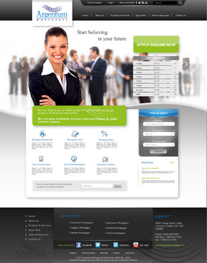 Complete Web project - Financial Services