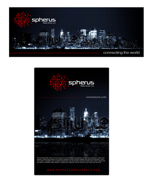 Handbill/Brochure/Facebook Header for internet radio/media company - Communications and Media