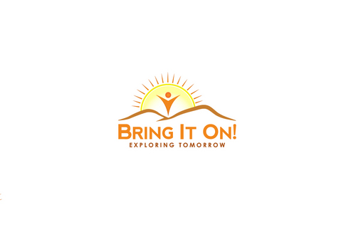 Vibrant logo for forwarding-looking event series - Education