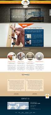 Mile High Garage Blog Design Template Winning Design by timefortheweb