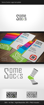 Logo for Some Socks eCommerce Store (crazy fun socks) - Apparel