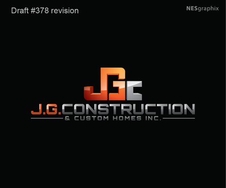 Logo for a Construction & Custom Homes co. - Construction