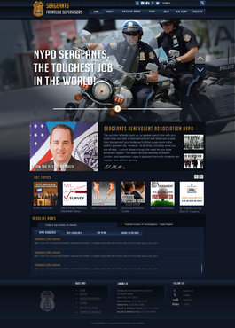 Website Redesign for NYPD Sergeants - Government