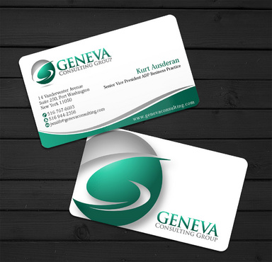 Business Card Layout for a Staffing Company - Information Technology