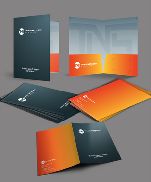 Presentation Folder for IT Company - Information Technology