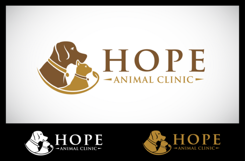 Logo for a veterinary hospital - Animals